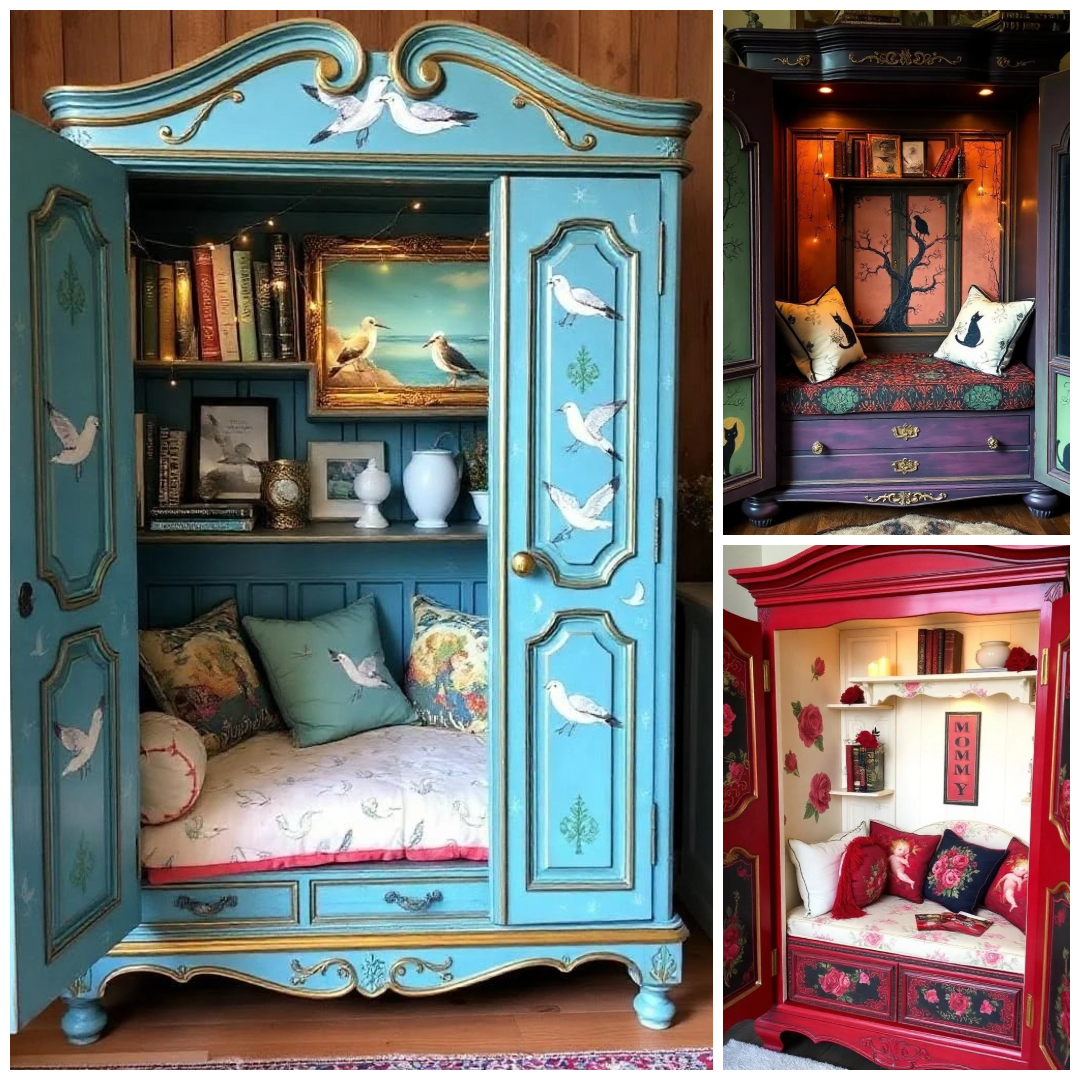 Armoire Reading Nook